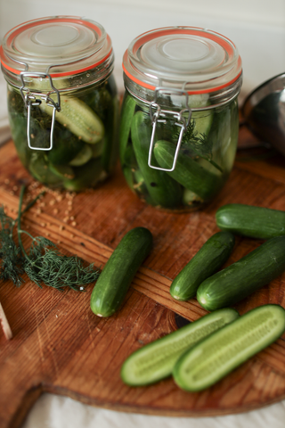 Inmaken komkommer