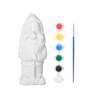 Nain de jardin avec set de panneaux