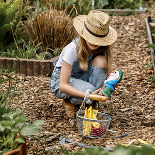 Nain de jardin avec set de panneaux