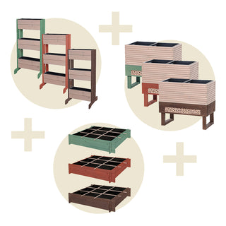 Potager de terrasse petit