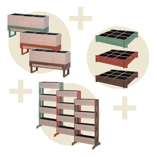 Potager de terrasse grand