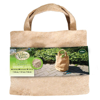 Sac à déchets de jardin en jute