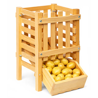 Caisse à pommes de terre en bois 10 kg