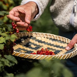 Panier de récolte en bambou ∅30 cm