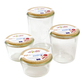 Bocal Weck avec couvercle en liège