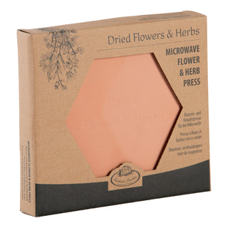 Presse à fleurs et herbes pour micro-ondes